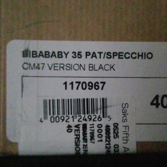 Louboutin Bibababy patent leather and clear heels - Picture 5 of 5